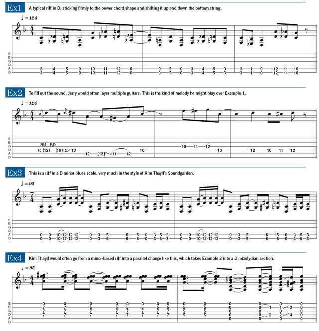 Tab: Play better rhythm: Drop D riffing